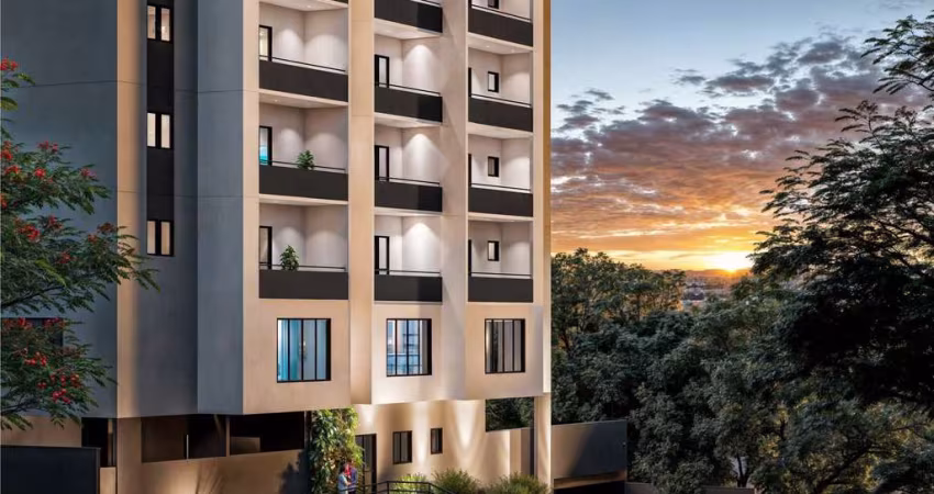 Apartamento à venda no Centro de São José dos Campos-SP: 2 quartos, 1 suíte, 2 banheiros, 1 vaga de garagem!