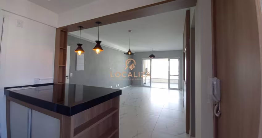 Apartamento de alto padrão na Vila Aprazível, Jacareí-SP: 3 quartos, 1 suíte, 3 salas, 2 banheiros, 2 vagas, 102m²