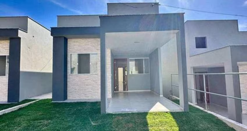 Casa 3 Quartos com Suíte | Individual, Não Geminada | Praia de Carapebus | Acabamento Excelente
