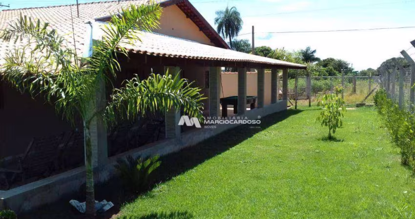 Chácara com 3 dormitórios, 1350 m² - venda por R$ 850.000,00 ou aluguel por R$ 3.675,00/mês - Estancia São Paulo  - Guapiaçu/SP