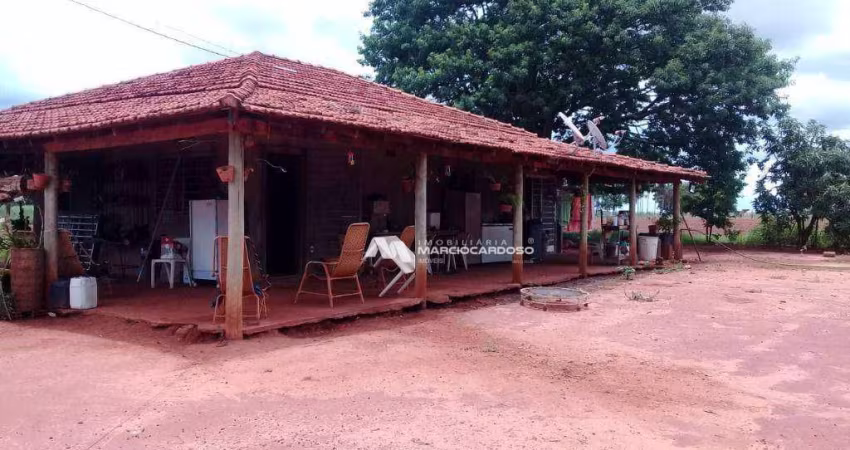 Chácara com 2 dormitórios à venda, 78000 m² por R$ 1.100.000,00 - Zona Rural - Mendonça/SP