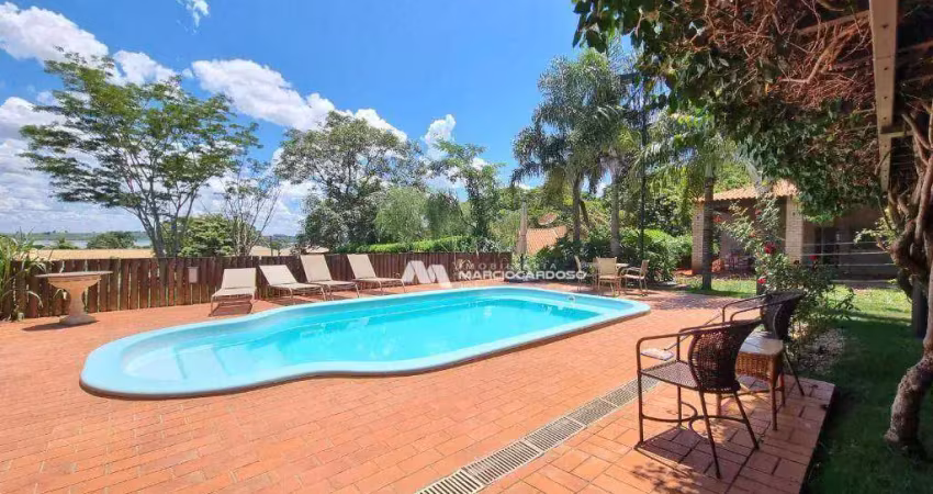 Rancho com 4 dormitórios à venda, 250 m² por r$ 1.750.000,00 - condomínio marina bonita - zacarias/sp