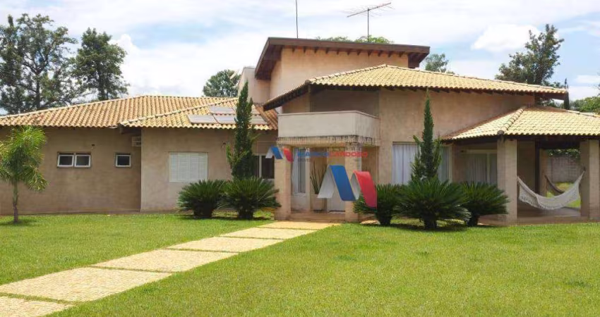 Chácara com 4 dormitórios à venda, 2200 m² por R$ 2.600.000,00 - Monte Carlo  - Guapiaçu/SP