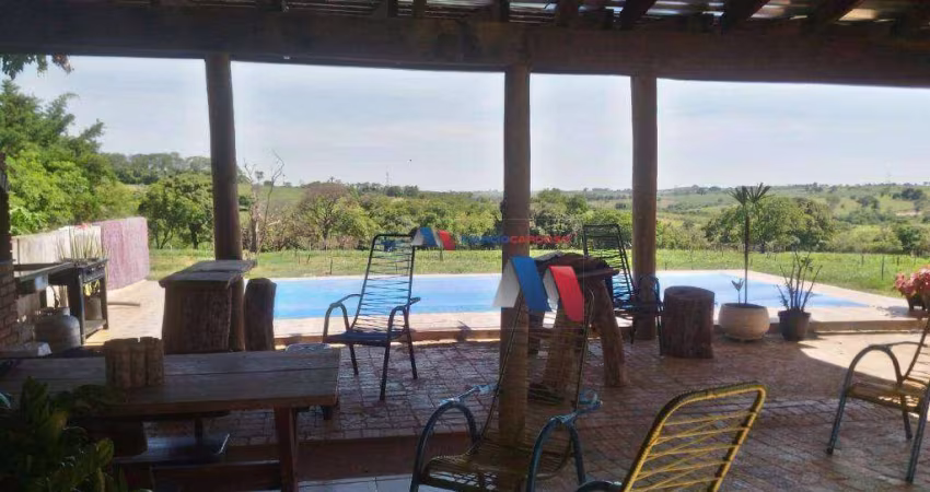 Sítio com 4 dormitórios à venda, 121000 m² por R$ 1.500.000,00 - Zona Rural - Floreal/SP
