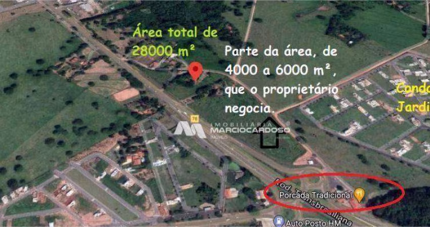 Área à venda, 6000 m² por R$ 9.000.000,00 - Trevo de Bady Bassit - Bady Bassitt/SP
