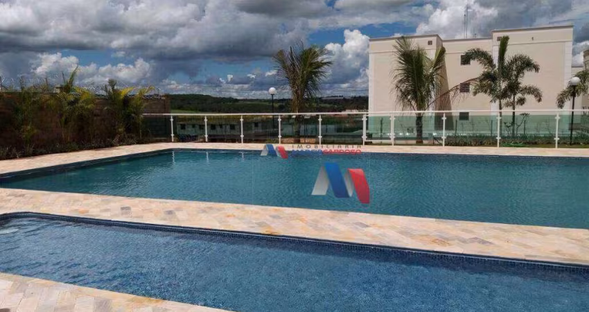 Apartamento com 2 dormitórios à venda, 47 m² por R$ 170.000,00 - Rios di Itália - São José do Rio Preto/SP