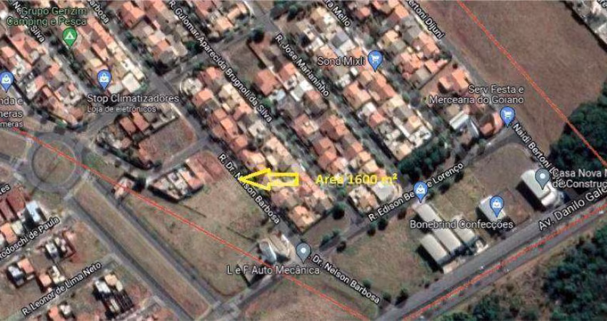 Área à venda, 1600 m² por R$ 990.500,00 - Residencial Machado I - São José do Rio Preto/SP