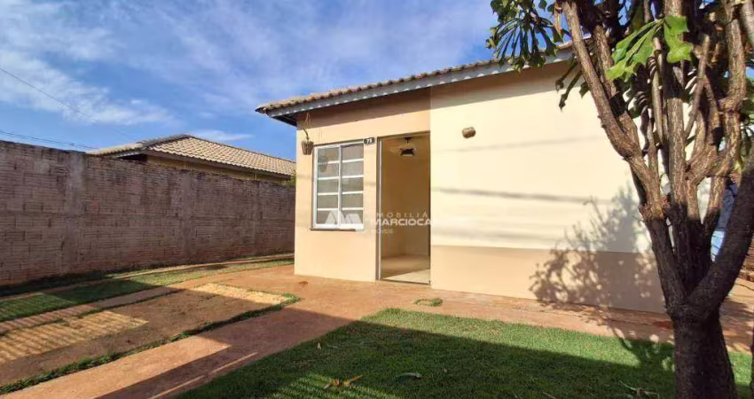 Casa com 2 dormitórios à venda, 45 m² por r$ 190.000,00 - dignidade - são josé do rio preto/sp