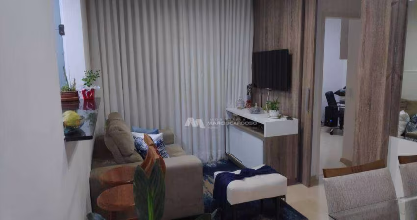 Apartamento com 2 dormitórios à venda, 45 m² por R$ 260.000,00 - Rios di Itália - São José do Rio Preto/SP