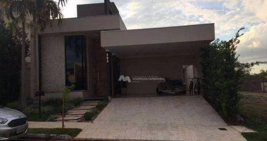 Casa com 3 dormitórios à venda, 254 m² por R$ 1.350.000,00 - Condomínio Recanto do Lago - São José do Rio Preto/SP