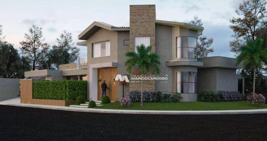 Sobrado à venda, 243 m² por R$ 2.100.000,00 - Damha III - São José do Rio Preto/SP