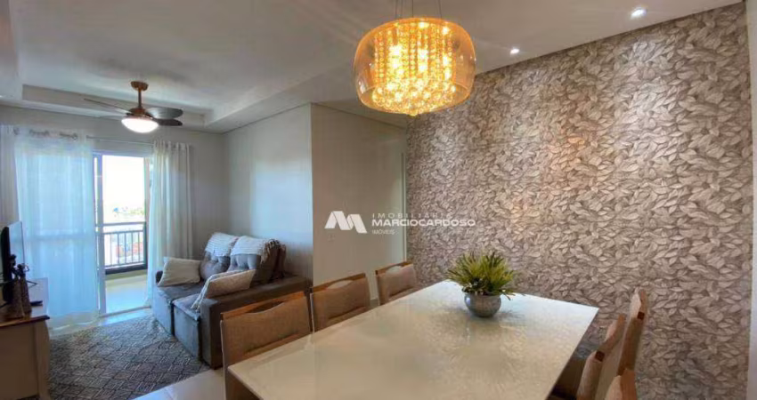 Apartamento à venda, 75 m² por R$ 580.000,00 - Jardim Fuscaldo - São José do Rio Preto/SP