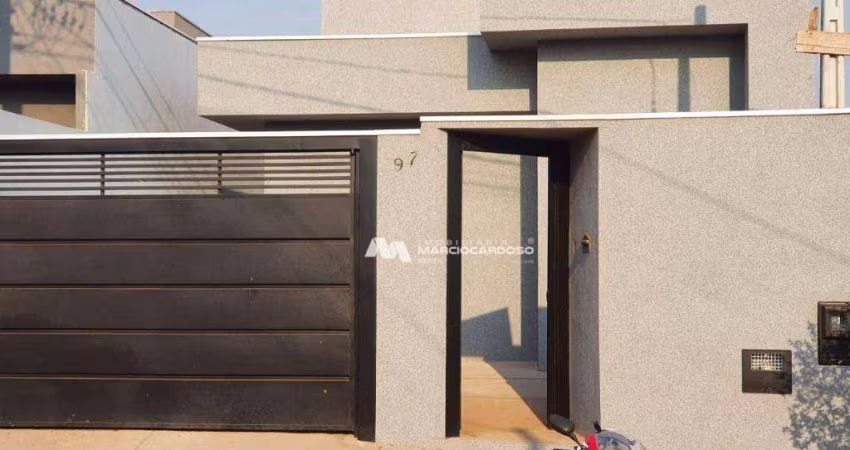 Casa com 2 dormitórios à venda, 61 m² por R$ 290.000,00 - Mais Parque - Mirassol/SP