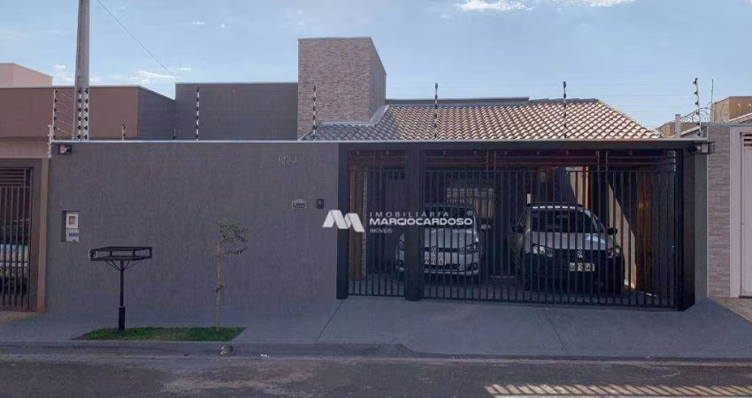 Casa com 3 dormitórios à venda, 120 m² por R$ 450.000,00 - Jd California - Bady Bassitt/SP