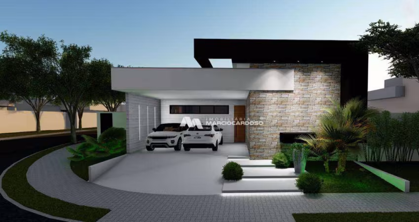 Casa com 3 dormitórios à venda, 170 m² por R$ 1.000.000,00 - Residencial Maza - São José do Rio Preto/SP