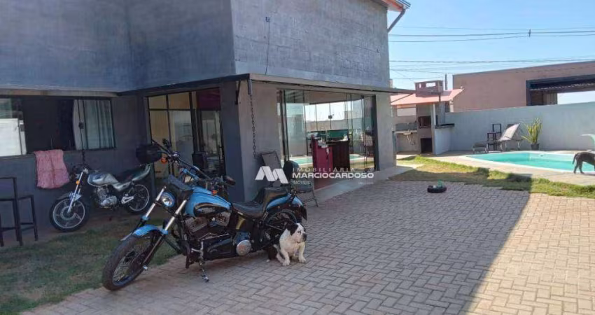 Sobrado com 3 dormitórios à venda, 220 m² por R$ 450.000,00 - Mais Parque - Mirassol/SP