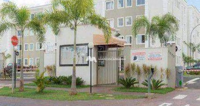 Apartamento com 2 dormitórios à venda, 47 m² por R$ 190.000,00 - Parque das Flores II - São José do Rio Preto/SP
