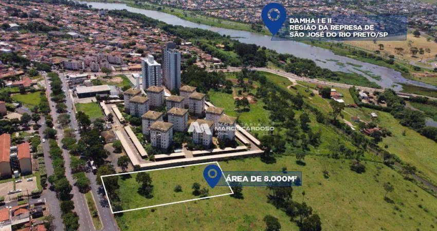 Área à venda, 8000 m² por R$ 6.000.000,00 - Vila São Judas Tadeu - São José do Rio Preto/SP
