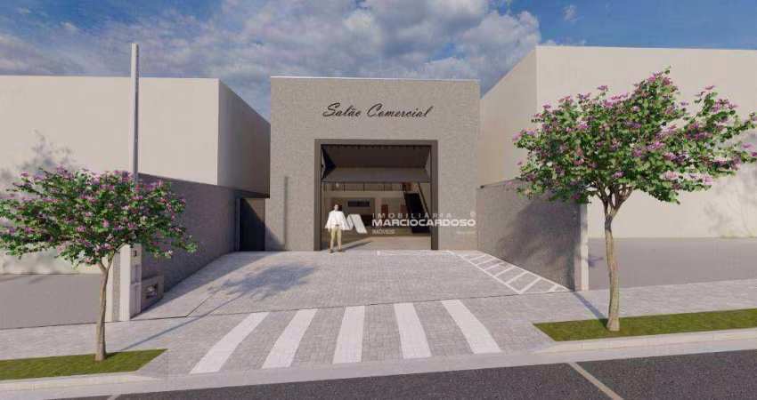 Barracão, 227 m² - venda por R$ 900.000,00 ou aluguel por R$ 5.050,00/mês - Eplatz - São José do Rio Preto/SP