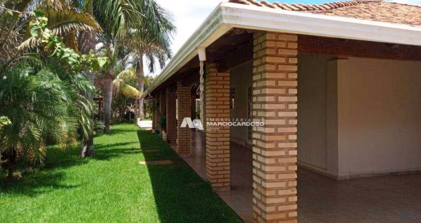 Chácara com 3 dormitórios à venda, 1000 m² por R$ 900.000,00 - Bacuri - Ipiguá/SP