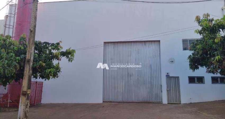 Barracão para alugar, 1000 m² por R$ 16.740,00/mês - Brejo Alegre - São José do Rio Preto/SP