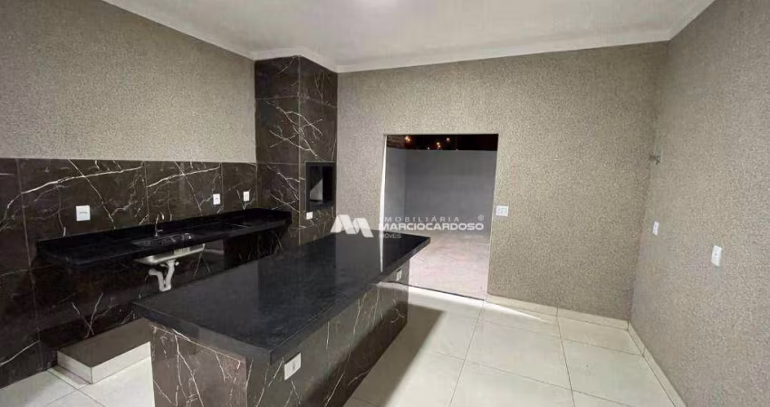 Casa com 3 dormitórios à venda, 110 m² por R$ 480.000,00 - Mais Parque  - São José do Rio Preto/SP