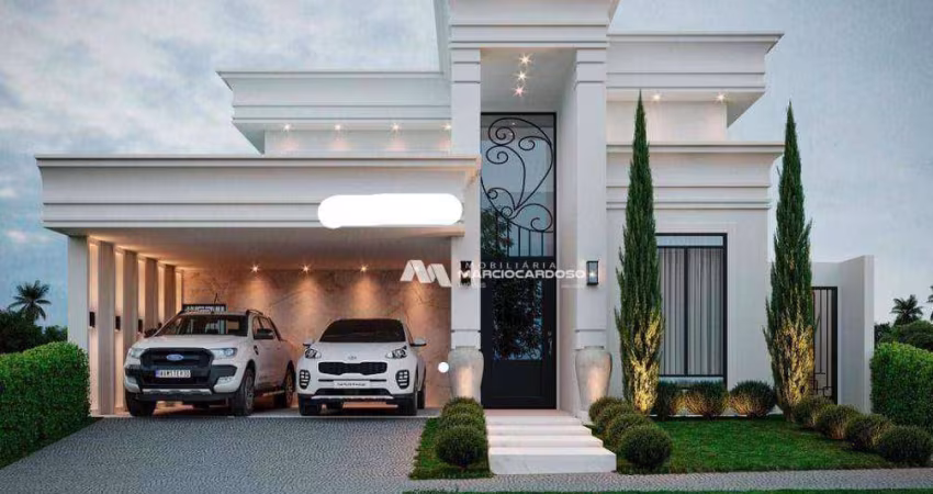Casa com 3 dormitórios à venda, 220 m² por R$ 1.600.000,00 - Quinta do Lago Residence - São José do Rio Preto/SP