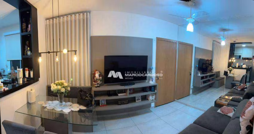 Apartamento com 2 dormitórios à venda, 50 m² por R$ 250.000,00 - Loteamento Clube V - São José do Rio Preto/SP