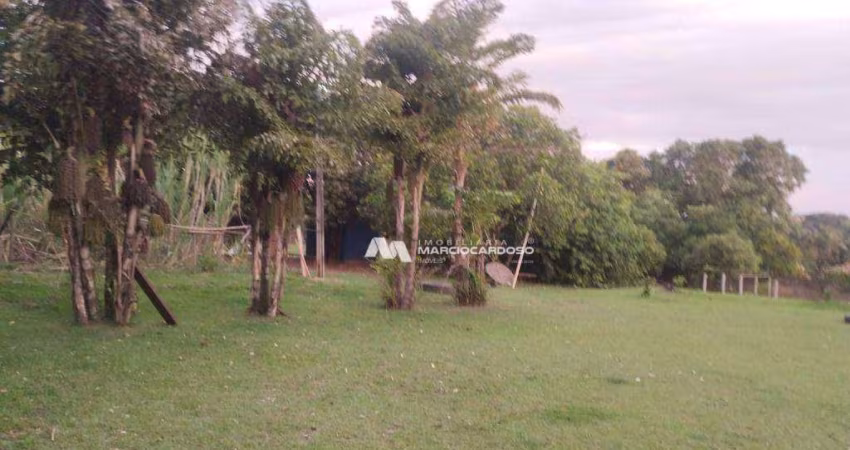 Terreno à venda, 1272 m² por R$ 200.000,00 - Chácaras de Recreio Felicidade (Zona Rural) - São José do Rio Preto/SP