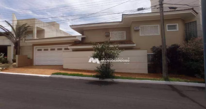 Sobrado com 5 dormitórios para alugar, 600 m² por R$ 14.220,00/mês - Recanto Real - São José do Rio Preto/SP
