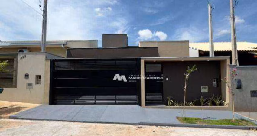Casa com 3 dormitórios à venda, 120 m² por R$ 630.000,00 - Set Sul - São José do Rio Preto/SP