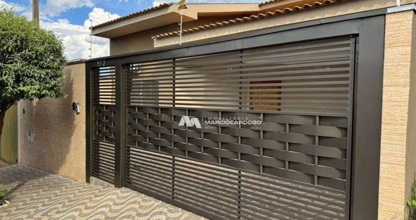Casa com 3 dormitórios à venda, 160 m² por R$ 590.000,00 - Parque Residencial J. Macedo - São José do Rio Preto/SP