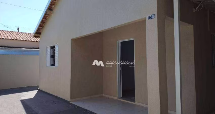 Casa com 2 dormitórios à venda, 85 m² por R$ 210.000,00 - Moreira - Mirassol/SP