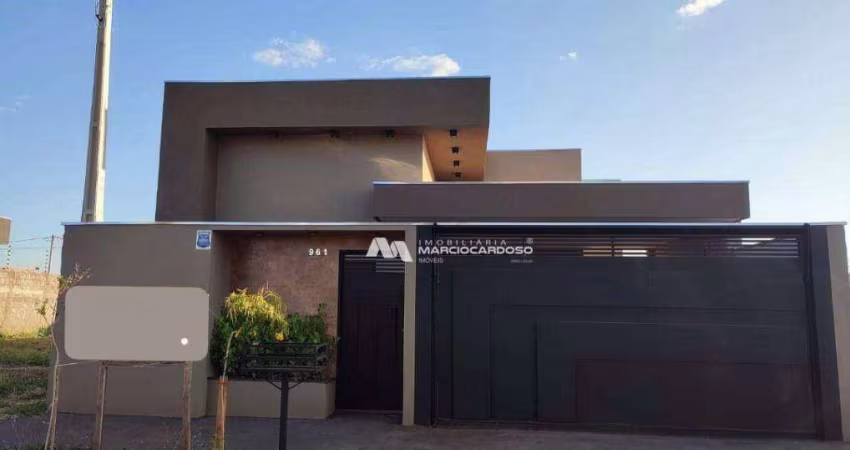 Casa com 3 dormitórios à venda, 110 m² por R$ 430.000,00 - Setvalley III - São José do Rio Preto/SP