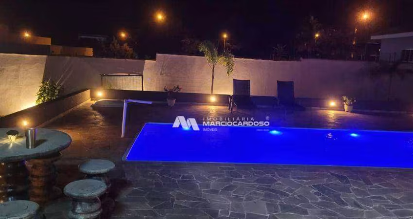 Rancho com 4 dormitórios à venda, 340 m² por R$ 1.350.000,00 - Condomínio Terra da Barra - Mendonça/SP