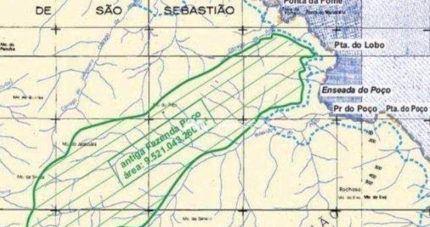 Fazenda com 1 dormitório à venda, 9520000 m² por R$ 45.000.000,00 - Ilhabela - Ilhabela/SP
