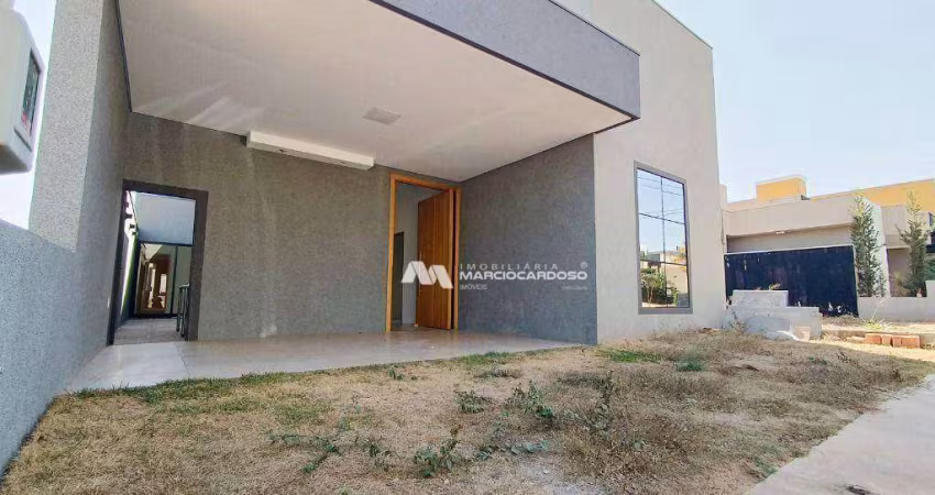 Casa com 3 dormitórios à venda, 120 m² por R$ 750.000,00 - Ideal Life Ecolazer Residence - São José do Rio Preto/SP