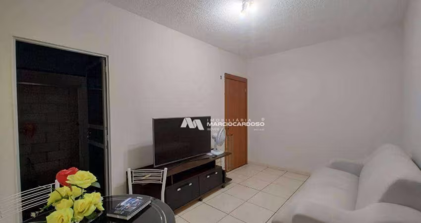 Apartamento com 2 dormitórios à venda, 45 m² por R$ 220.000,00 - Rios di Itália - São José do Rio Preto/SP