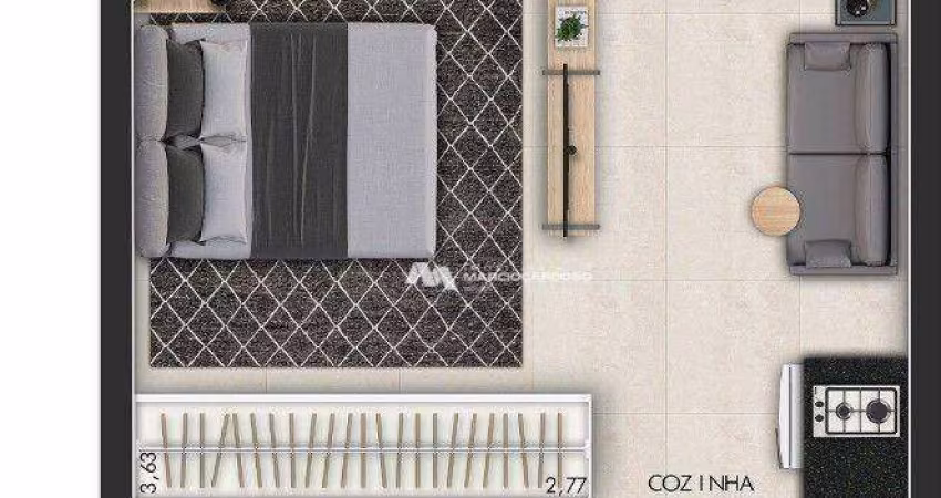 Studio com 1 dormitório à venda, 27 m² por R$ 380.000 - Jardim Panorama - São José do Rio Preto/SP