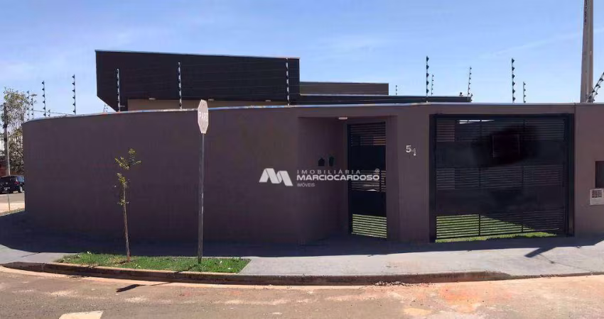 Casa com 3 dormitórios à venda, 110 m² por R$ 425.000 - Santa Regina - São José do Rio Preto/São Paulo