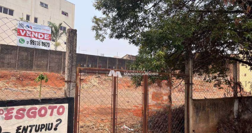 Área à venda, 814 m² por R$ 1.200.000,00 - Vila Maceno - São José do Rio Preto/SP