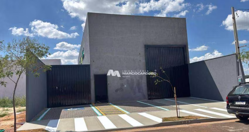 Barracão, 216 m² - venda por R$ 1.300.000,00 ou aluguel por R$ 6.100,00/mês - Ascolo Martin - São José do Rio Preto/SP