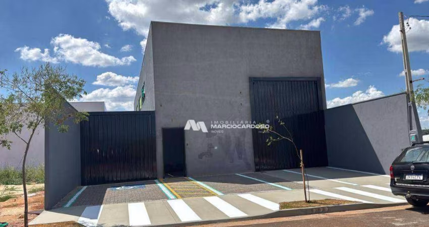 Barracão, 216 m² - venda por R$ 1.300.000,00 ou aluguel por R$ 6.100,00/mês - Ascolo Martin - São José do Rio Preto/SP