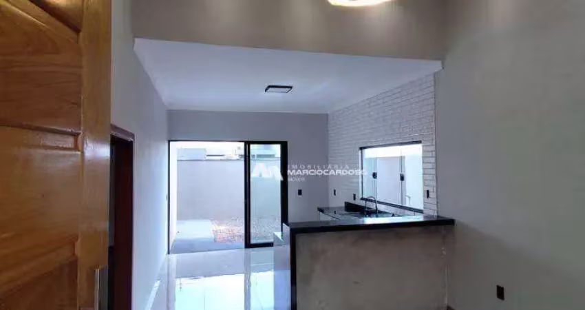 Casa com 3 dormitórios à venda, 120 m² por r$ 599.000,00 - mais parque  - são josé do rio preto/sp