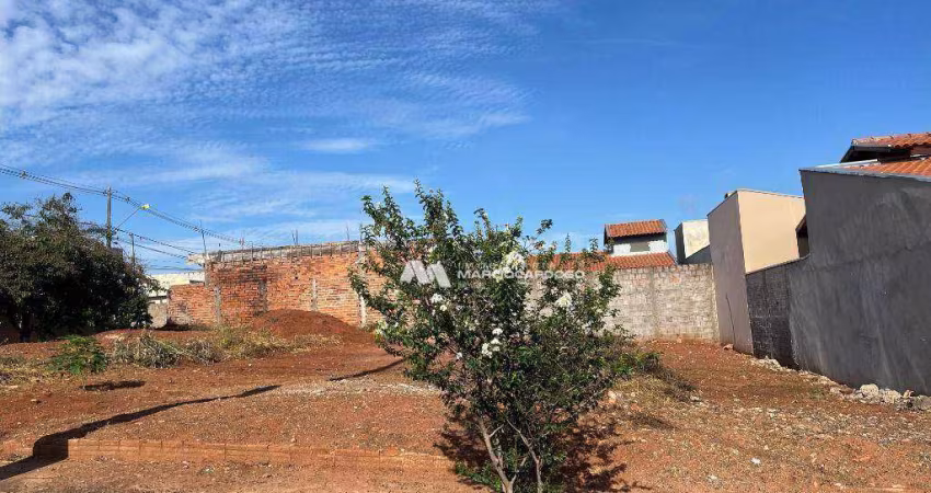 Terreno à venda, 200 m² por R$ 145.000,00 - Vila Cassini - São José do Rio Preto/SP