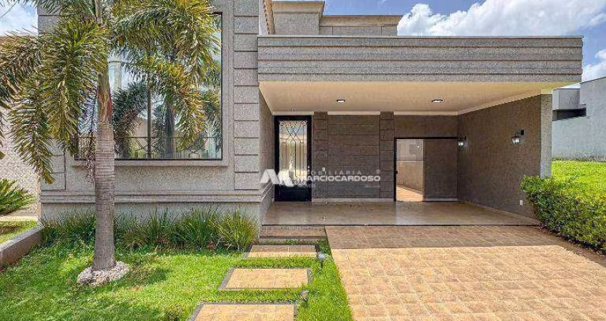 Casa com 3 dormitórios à venda, 180 m² por R$ 1.150.000 - Village Damha Rio Preto II - São José do Rio Preto/SP