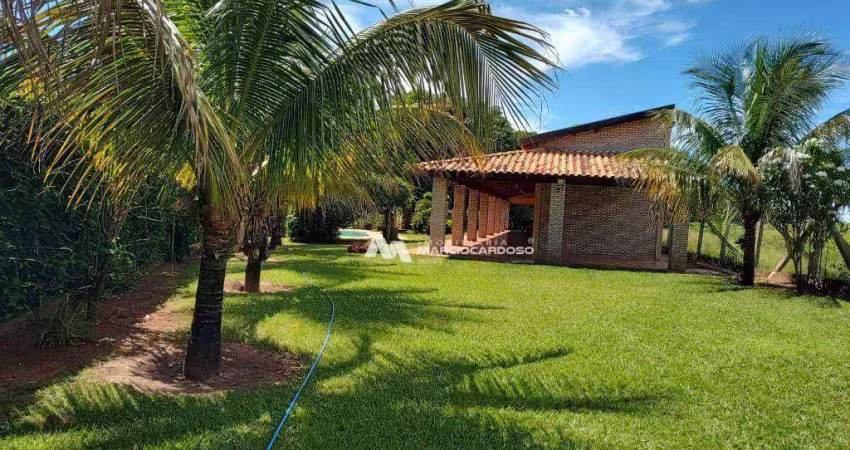 Chácara com 2 dormitórios à venda, 1800 m² por r$ 800.000,00 - estância santa apolônia (zona rural) - são josé do rio preto/sp