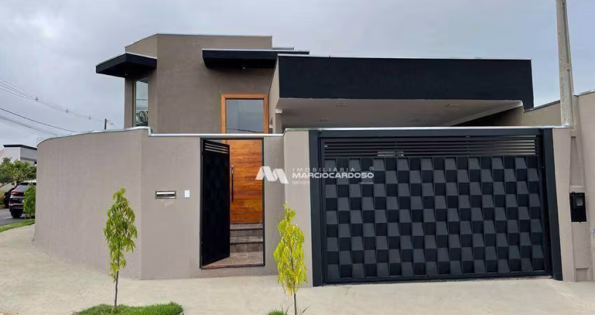 Casa com 3 dormitórios à venda, 118 m² por R$ 550.000,00 - Setsul - São José do Rio Preto/SP