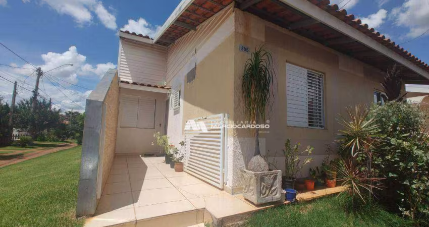Casa com 3 dormitórios à venda, 70 m² por R$ 280.000,00 - Parque da Liberdade VI - São José do Rio Preto/SP
