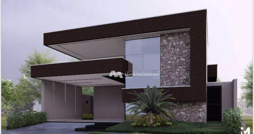 Casa com 3 dormitórios à venda, 182 m² por R$ 1.390.000,00 - Quinta do Lago II - Lac Léman - São José do Rio Preto/SP